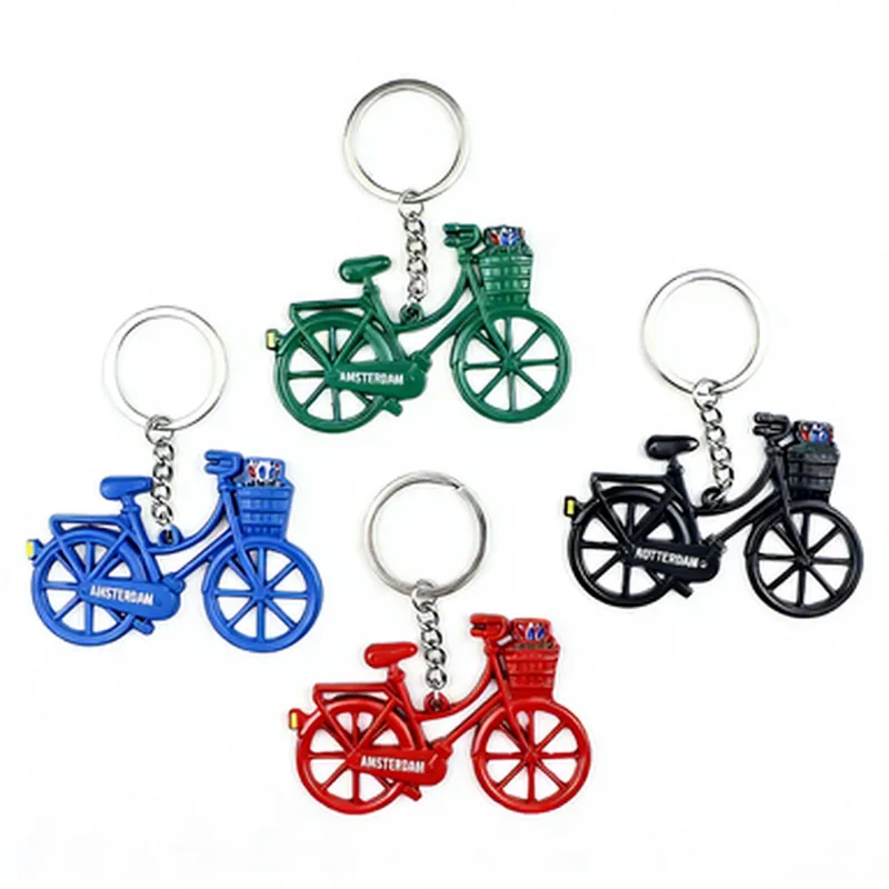 Keychain with a Amsterdam motif — example of a tourist souvenir