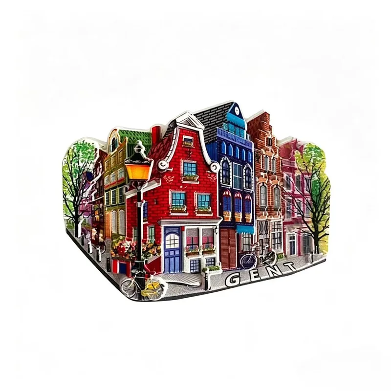 Fridge magnet · Ghent Fridge magnet with a Ghent motif — example of a tourist souvenir