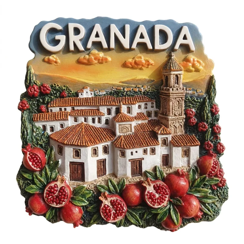 Magnes na lodówkę · Grenada Magnes na lodówkę z motywem Grenada — przykład pamiątki turystycznej