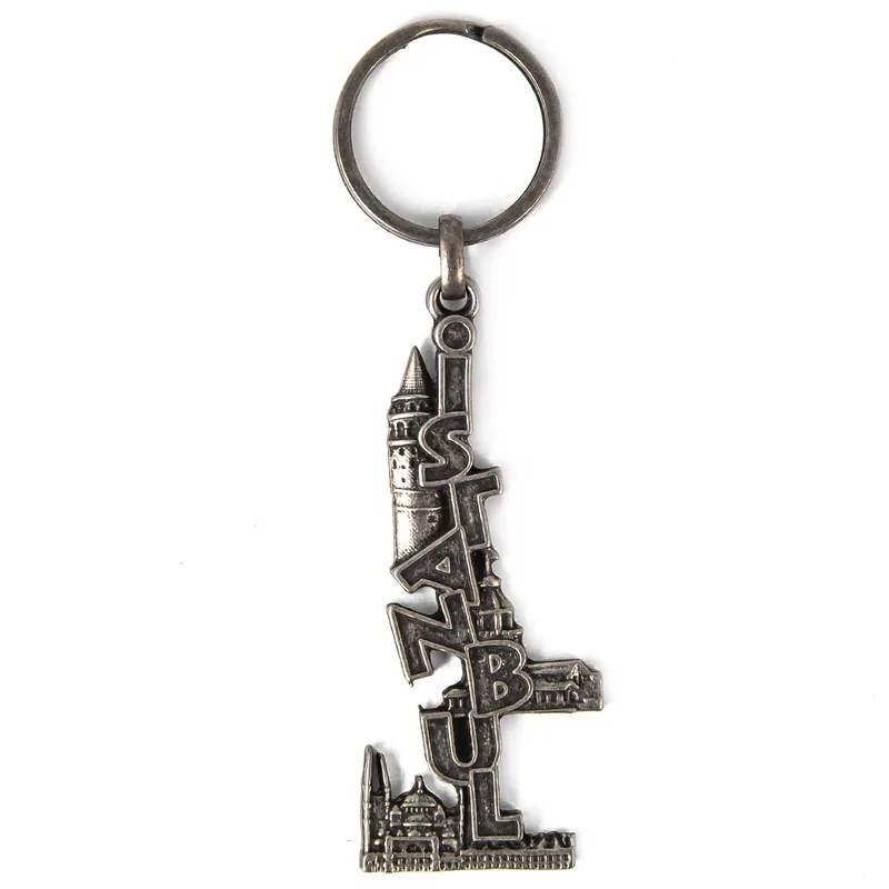 Keychain with a Istanbul motif — example of a tourist souvenir