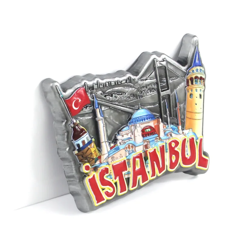 Kühlschrankmagnet mit Istanbul-Motiv – Beispiel für ein Touristensouvenir