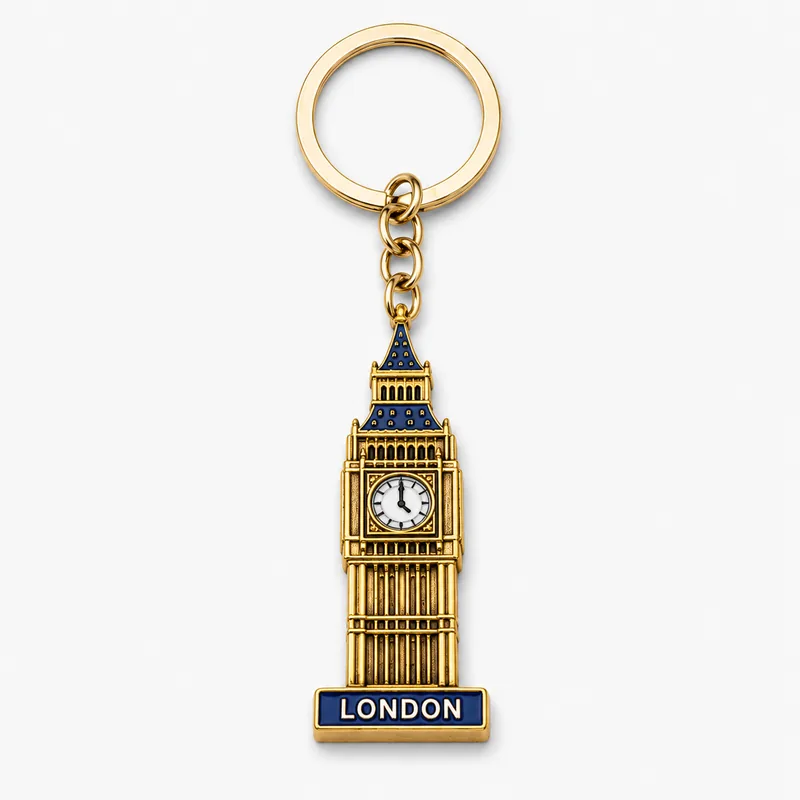 Schlüsselanhänger mit London-Motiv – Beispiel für ein Touristensouvenir