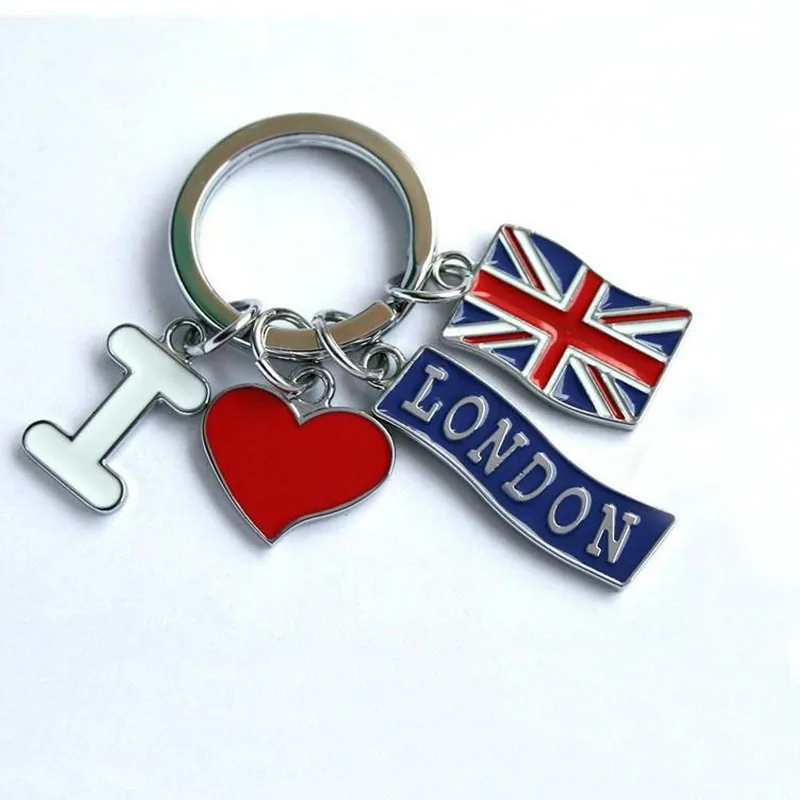 Schlüsselanhänger mit London-Motiv – Beispiel für ein Touristensouvenir