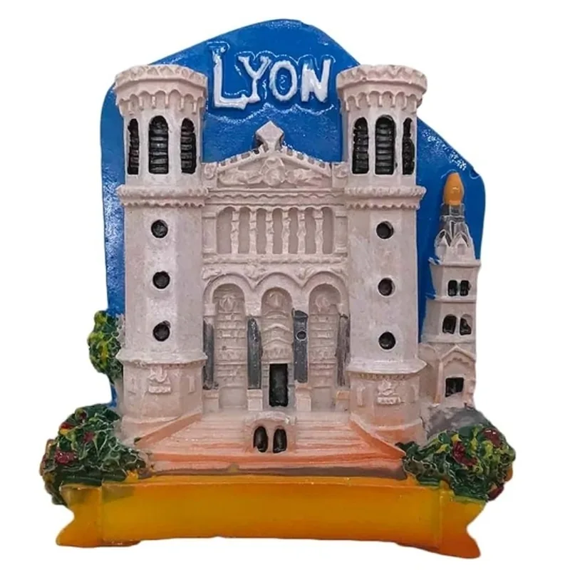 Kühlschrankmagnet mit Lyon-Motiv – Beispiel für ein Touristensouvenir