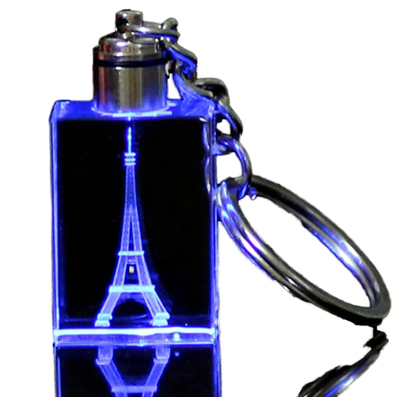 Keychain with a Paris motif — example of a tourist souvenir