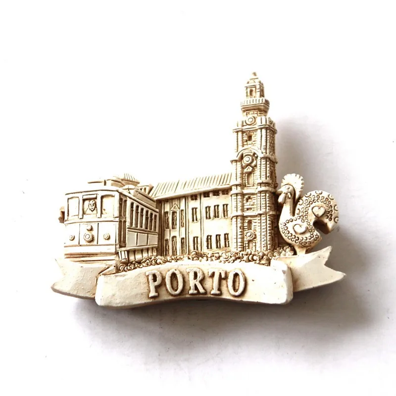 Fridge magnet with a Porto motif — example of a tourist souvenir