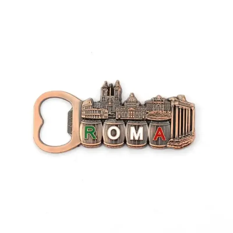 Kühlschrankmagnet mit Rom-Motiv – Beispiel für ein Touristensouvenir