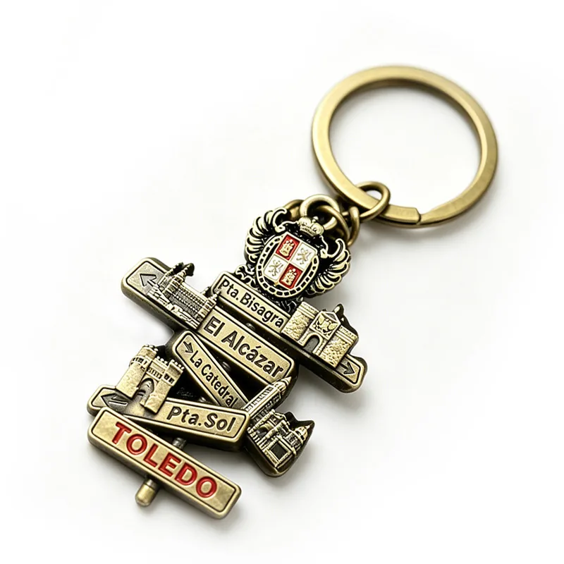 Keychain · Toledo Keychain with a Toledo motif — example of a tourist souvenir