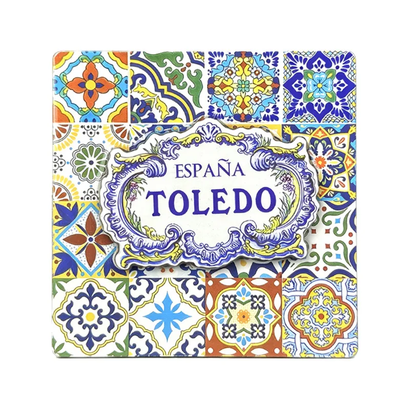 Kühlschrankmagnet · Toledo Kühlschrankmagnet mit Toledo-Motiv – Beispiel für ein Touristensouvenir