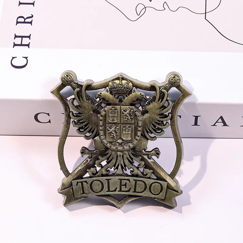 Fridge magnet · Toledo Fridge magnet with a Toledo motif — example of a tourist souvenir