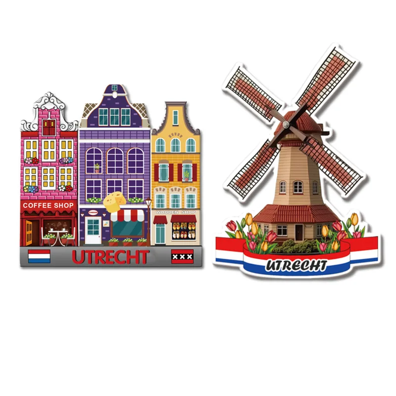 Fridge magnet · Utrecht Fridge magnet with a Utrecht motif — example of a tourist souvenir