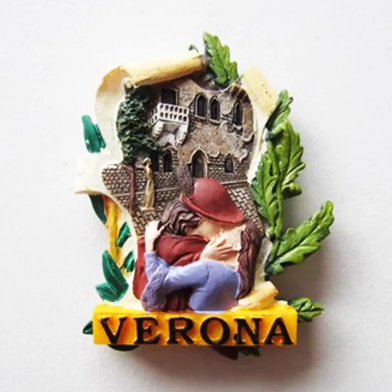 Kühlschrankmagnet mit Verona-Motiv – Beispiel für ein Touristensouvenir