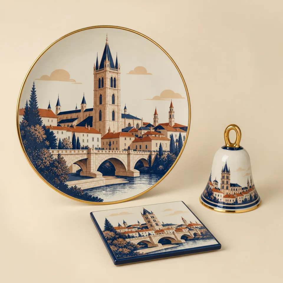 Bells, plates & ceramics
