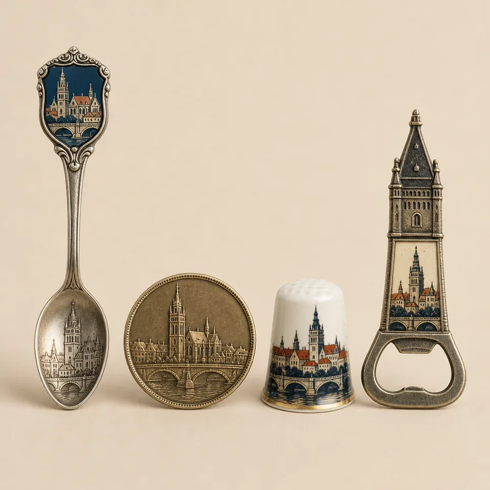 Spoons, thimbles & collectibles
